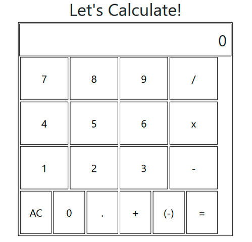 JavaScript Calculator